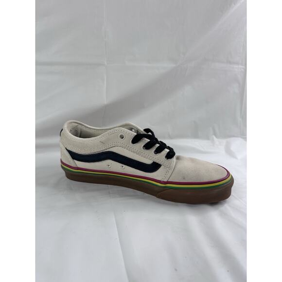 Vans Chukka Low Sidestripe Rasta Turtledove Size 7 Men 8.5 Women’s skater - Picture 6 of 9